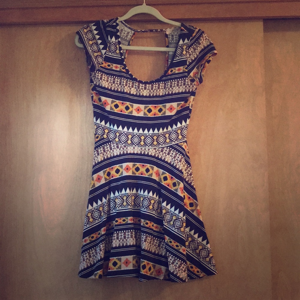 Aztec casual dress
